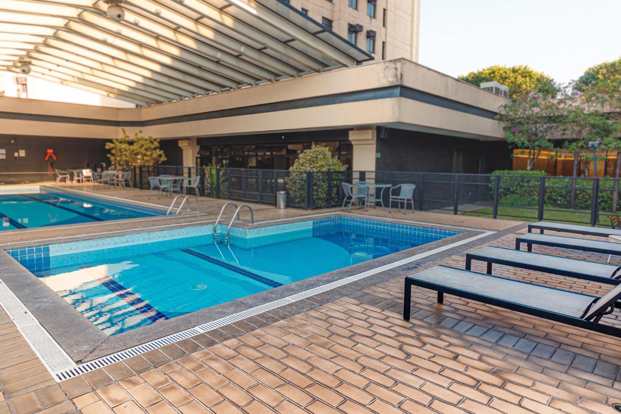 Flat Congonhas - Maravilhoso Flat Em Frente Ao Aeroporto - H414 Apartamento